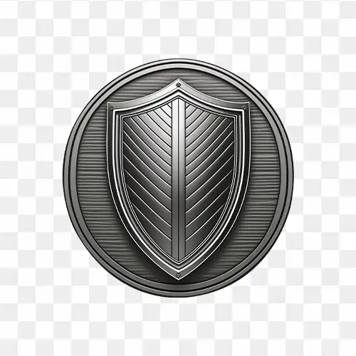 Illustration of shield free png image