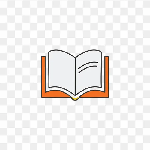 Stack of books icon free PNG transparent background