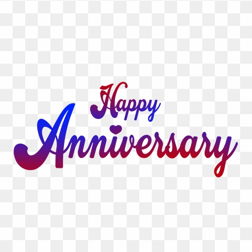 1st wedding anniversary png free download