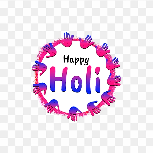 Premium Vector | Happy holi festival of colors logo