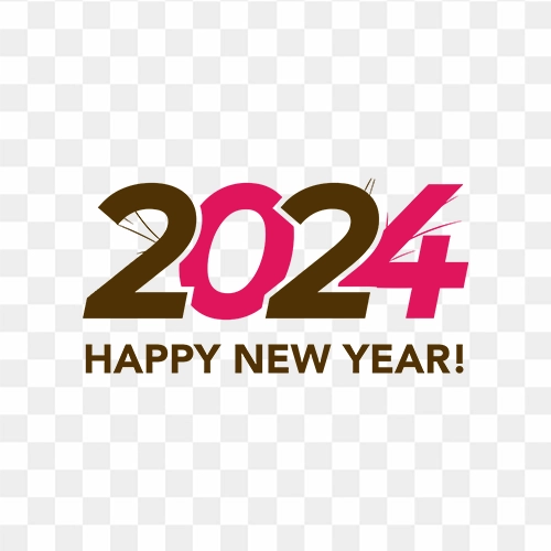 Happy New year png transparent image