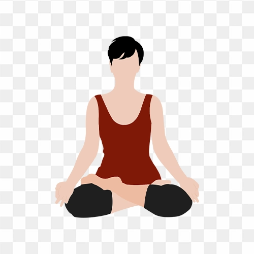 Yoga Poses Silhouette Male Clipart Yoga Clip Art - Free Transparent PNG  Download - PNGkey
