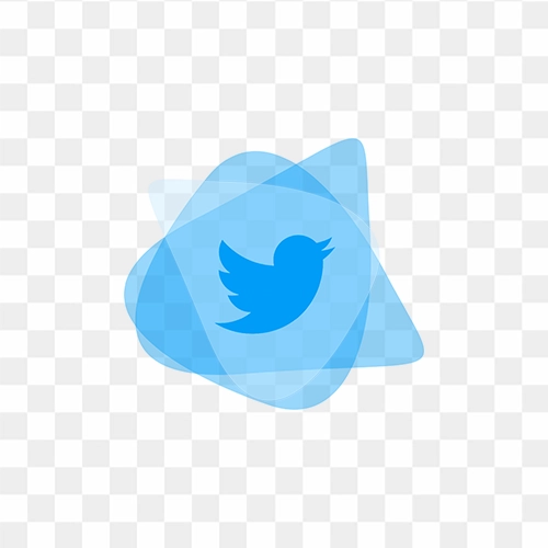 twitter logo transparent background