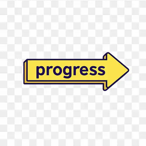 Arrow progress logo stock png free download