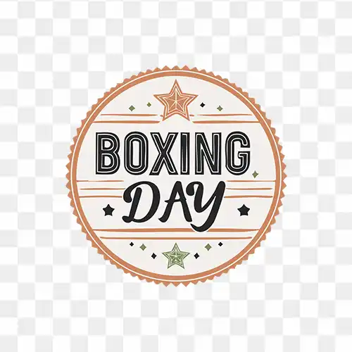 Boxing Day HD PNG Image free