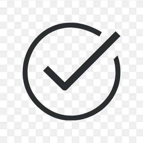 Checked icon free transparent PNG images