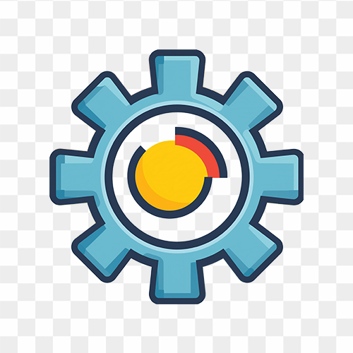 Colourful Gear Company Logo Brand free transparent png