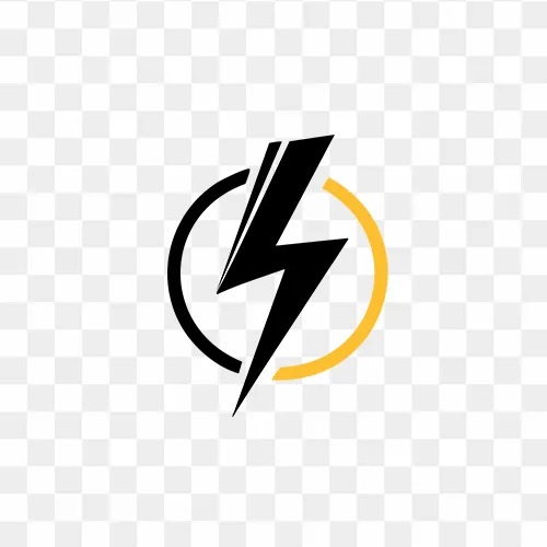 energy lightning power icon transparent PNG