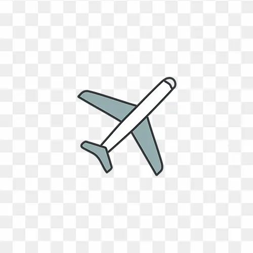 Free transparent aeroplane icon PNG download