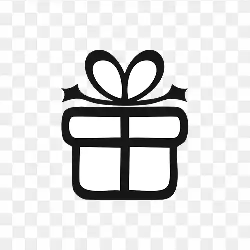 Gift icon free transparent Png