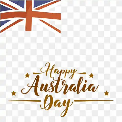 Happy Australia Day Free PNG Image