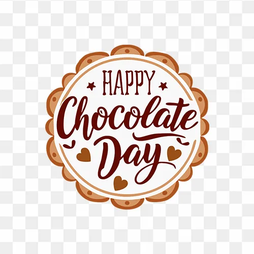 Happy Chocolate Day Free Transparent PNG