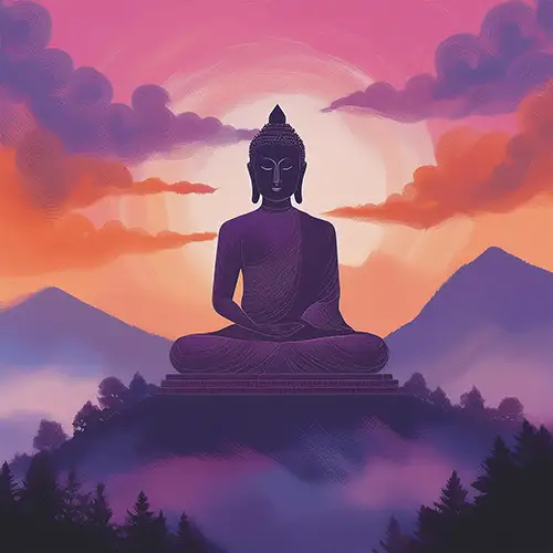 Lord Buddha with beautiful background free download