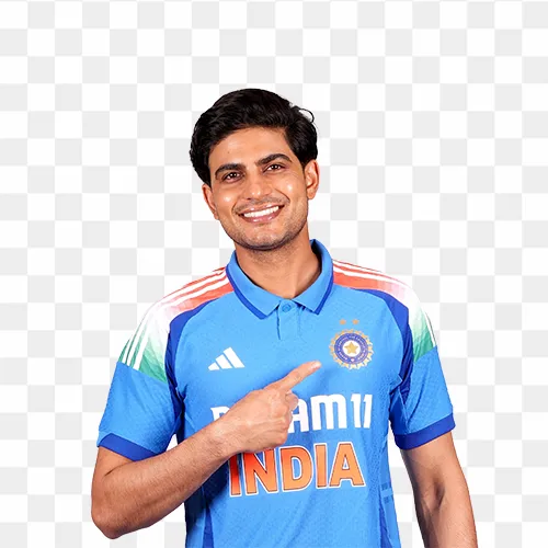 Shubman Gill Indian cricketer Free Transparent PNG Image