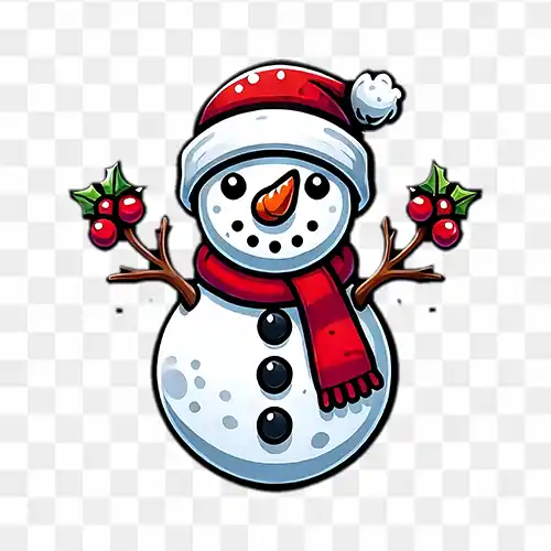 Snowman png transparent image free download