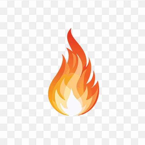 Transparent animated fire free transparent png along with vector file